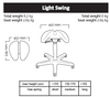 Salli Light Sway Gas Spring Active Seat Chair Stool (Finland Brand)