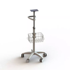 Economical Height Adjustable Patient Monitor trolley cart for Hospital Clinics Dentist