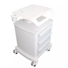 3 Drawer ABS Plastic Mobile Cabinet Carts Medical Dental Equipment