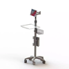 Movable Hospital Tablet Cart Trolley for 9.7 inch /10.2 inch / 12.9inch 360 degrees of adjustment Medical ipad Medical Cart