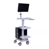 Height Adjustable Computer trolley cart for Office Medical Dental Use