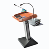 Smart Lectern Electronically Height Adjustable with Light and Mic