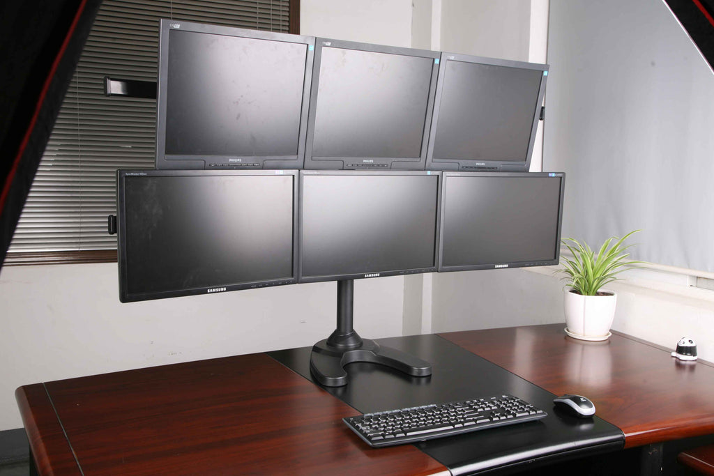 6 Stand Six Monitor Stand 6MS-FHW – Ergonomic Corporation Hongkong Ltd