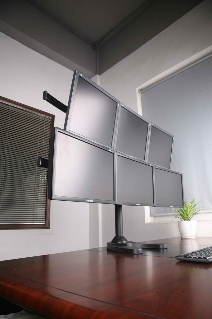 6 Stand Six Monitor Stand 6MS-FHW – Ergonomic Corporation Hongkong Ltd