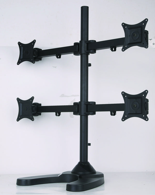 Freestaning Four Monitor Stand 4 MS - F