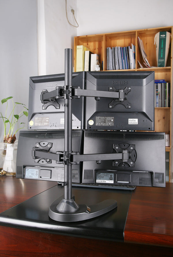 Freestaning Four Monitor Stand 4 MS - F