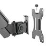 Adjustable LCD Monitor Gas Arm LMS-PMS-B (Black)