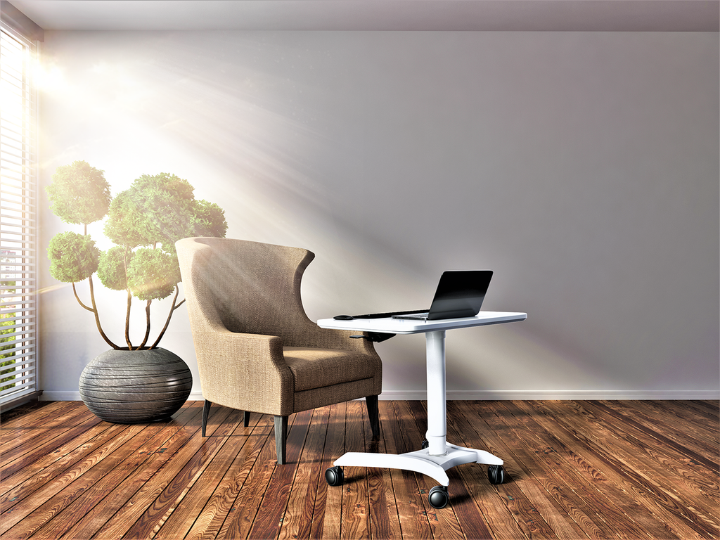 Instant Multi-Purpose Rolling Podium Lectern with Wheels Laptop Workst ...