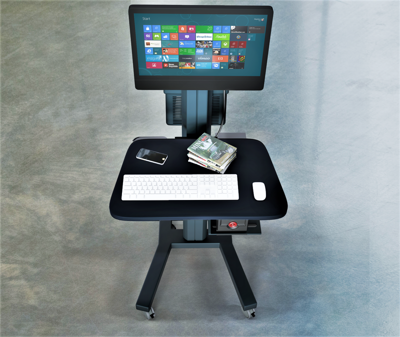 Mobile Computer Workstation Cart MCT09 | Hong Kong – Ergonomic ...