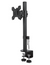 Single Monitor Mount for 13-27" Computer Screens, Improved LCD/LED Monitor Riser, Height/Angle Adjustable Single Desk Mount Stand, Holds up to 22lbs, Black (RC-MOUNT)