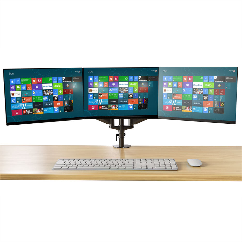 Triple Monitor Arms & Stands – Ergonomic Corporation Hongkong Ltd