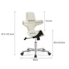 Saddle Sit Stand Office Chair Model With tilting Back Rest