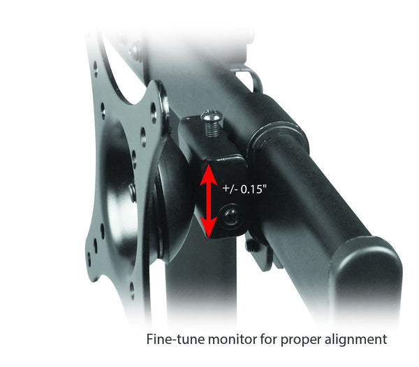Premium Dual Monitor Stand -Freestanding (2MS-FHW)