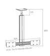 LCD Tv Ceiling Mount CM 1202B