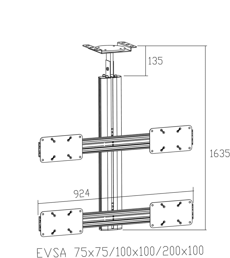 LCD TV Ceiling Mount CM 1204