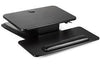 Black Height Adjustable Standing Desk Gas Spring Monitor Riser, Tabletop Sit to Stand Workstation Converter (model RDF)