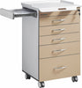 Dental Cabinet Trolley For Instrument Storage Surgery with 5 Drawers