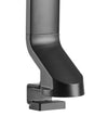 Dual 17" - 27" VESA Height Adjustable Screen Monitor Mount for Standing Desk Converter - Black