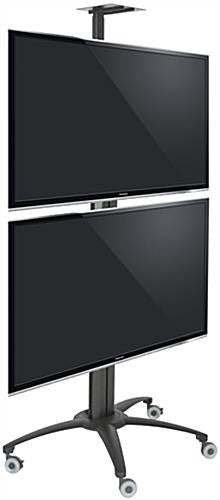 2或雙電視車垂直安裝用於廣告或會議RKDV
